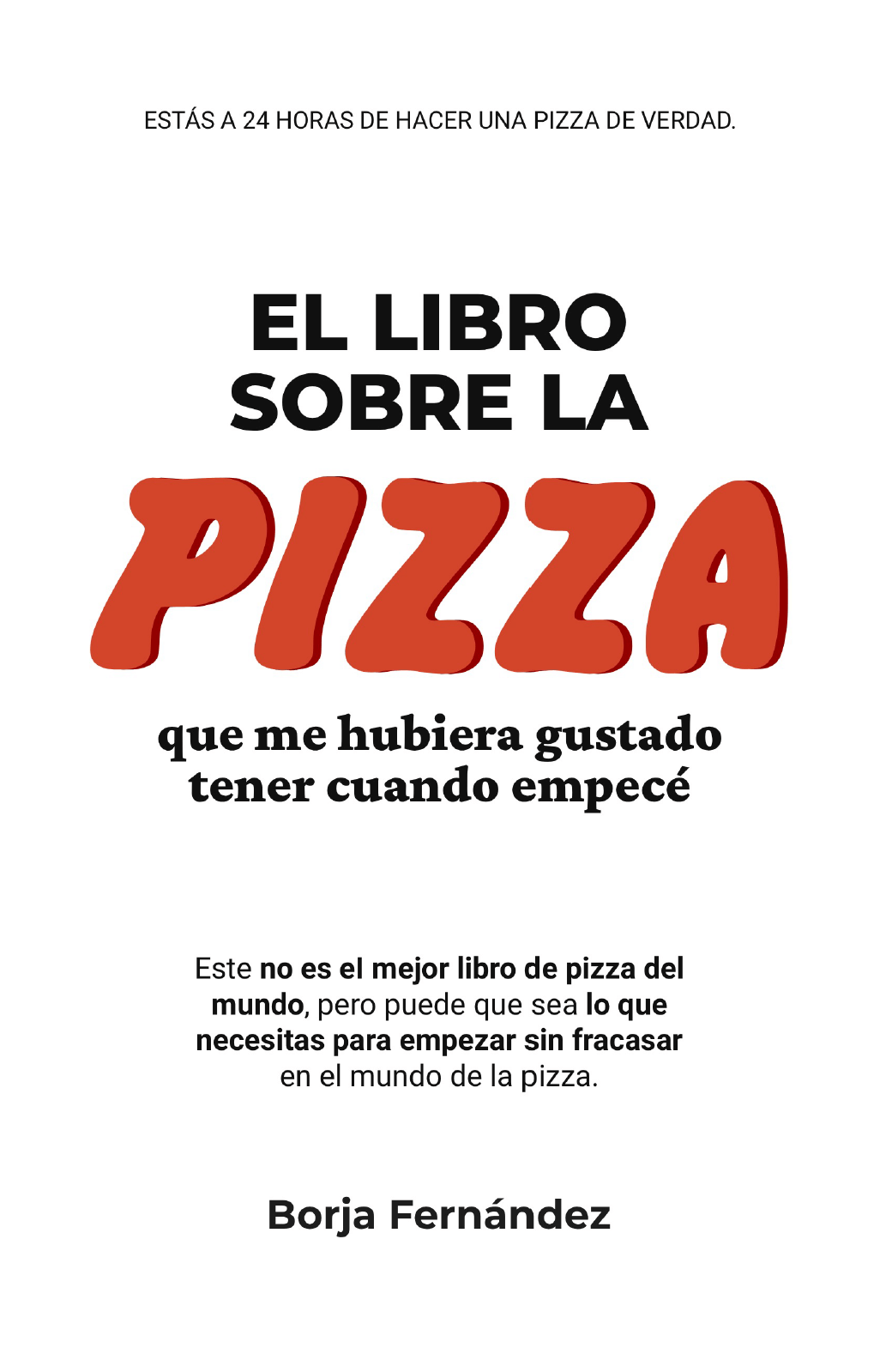 Masa de pizza napolitana sobre mesa de madera